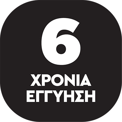 Εικονίδιο 6 Χρόνια Εγγύηση